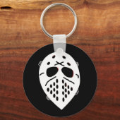 Creepy Hockey Mask Producten Sleutelhanger (Voorkant)