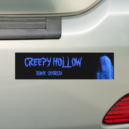 Creepy Hollow bumper sticker (Op auto)