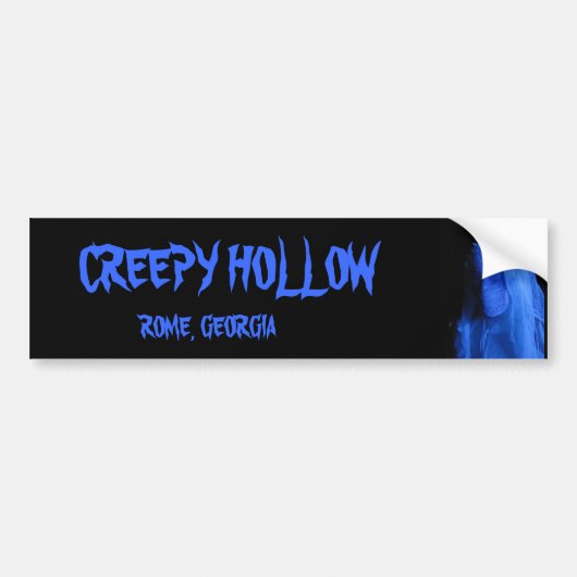 Creepy Hollow bumper sticker (Voorkant)