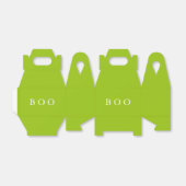 Creepy Hollow Halloween Party Slime Green Boo Box Bedankdoosjes (Uitgevouwen)