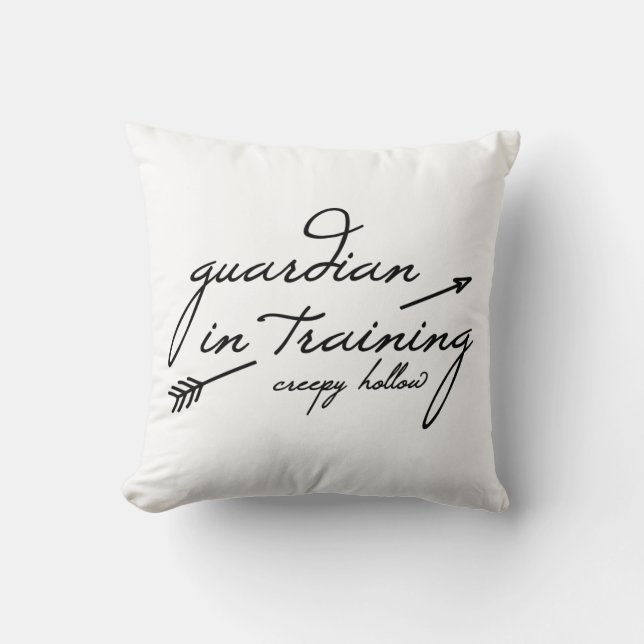Creepy Hollow, pillow, "voogd in opleiding" Kussen (Voorkant)
