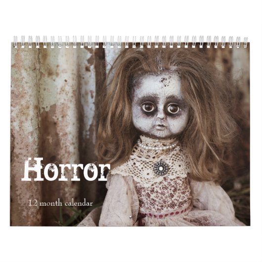 Creepy Horror 2026 Kalender (Hoes)