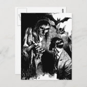 Creepy Horror Creature Nightmare Briefkaart (Voorkant / Achterkant)