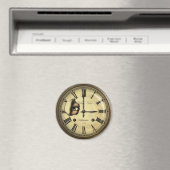 Creepy Hotel Klok Gepersonaliseerd Magneet (Insitu (Vaatwasser))