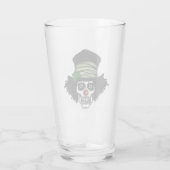 Creepy Irish Skeleton Clown Glas (Achterkant)
