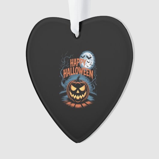 Creepy Jack O� Lantern Halloween Ornament (voorkant)