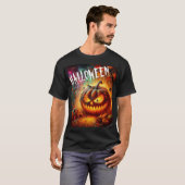 Creepy Jack-O-Lanterns Unisex T-shirt (Voorkant volledig)