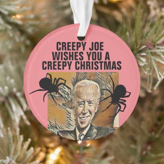 CREEPY JOE FUNNY CHRISTMAS ORNAMENS ORNAMENT (Boom)