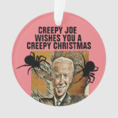 CREEPY JOE FUNNY CHRISTMAS ORNAMENS ORNAMENT (voorkant)