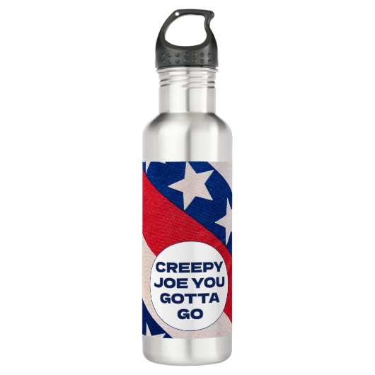 Creepy Joe Je moet gaan, laat Brandon Funny gaan Waterfles (Voorkant)