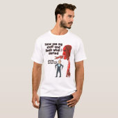 Creepy Joe Puppet Laugh van de Amerikaanse Republi T-shirt (Voorkant volledig)