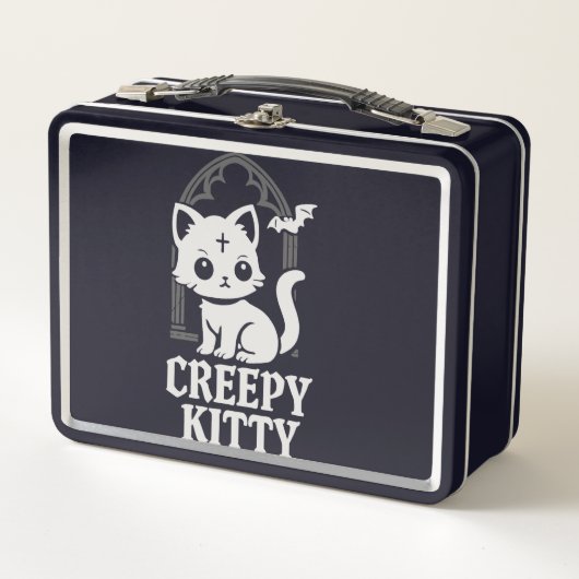 Creepy Kat lunchbox (Voorkant)