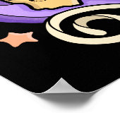 Creepy Kawaii Chibi Horror Cute Creepy Pastel Goth Poster (Hoek)