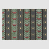 Creepy-kerstcadeaupapier Tissuepapier (Voorkant)