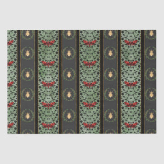 Creepy-kerstcadeaupapier Tissuepapier