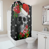 Creepy Kerstkerstkerstkerstkerstkerstkerstgordijn Douchegordijn (In situ)
