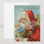 Creepy Kerstman Kaart (Voorkant / Achterkant)