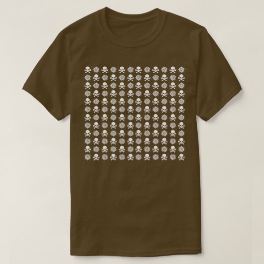 Creepy KerstSkulls T-shirt (Design voorkant)