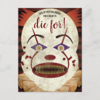 Creepy Killer Clown Halloween Party