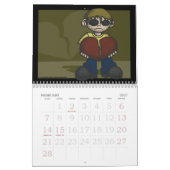 Creepy Kinder agenda Kalender (Feb 2027)
