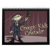 Creepy Kinder agenda Kalender (Hoes)