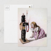 Creepy  Krampus Briefkaart (Voorkant / Achterkant)