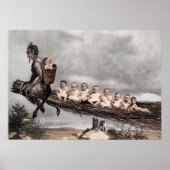 Creepy Krampus Poster (Voorkant)