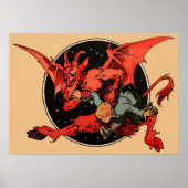 Creepy Krampus Poster (Voorkant)