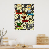Creepy Lil Kidz Poster (Keuken)