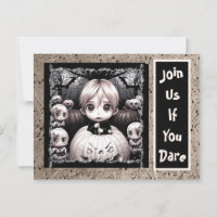 Creepy Little Child Pompoen Patch Halloween