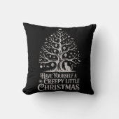 Creepy Little Gothic Kerstmis Kussen (Voorkant)