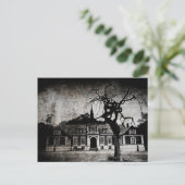 Creepy mansion - Briefkaart (Staand voorkant)