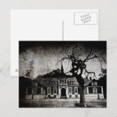 Creepy mansion - Briefkaart (Voorkant / Achterkant)