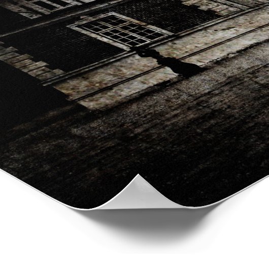 Creepy Mansion - Poster (Hoek)