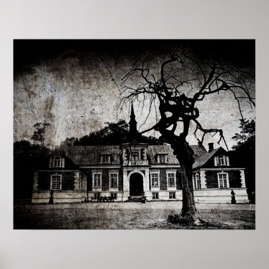 Creepy Mansion - Poster (Voorkant)