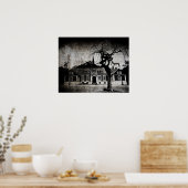 Creepy Mansion - Poster (Keuken)