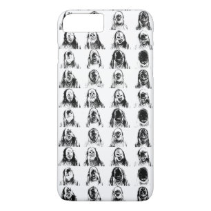Creepy-maskers Case-Mate iPhone Case