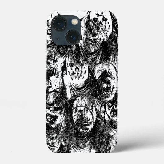 Creepy-maskers Case-Mate iPhone Case (Achterkant)