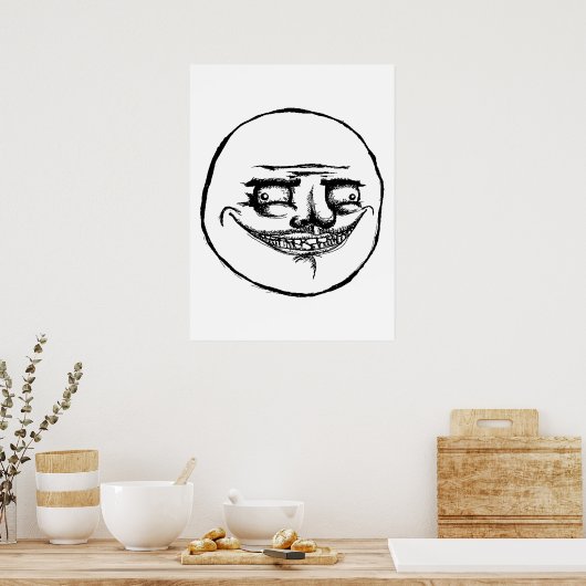 Creepy Me Gusta - Poster (Keuken)