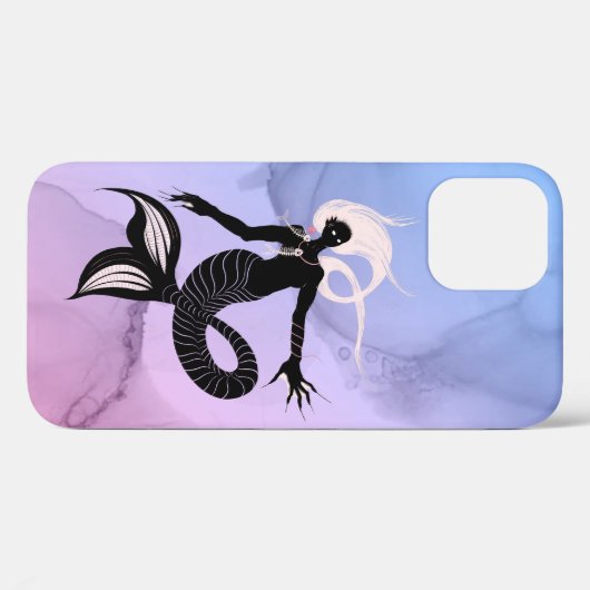 Creepy Mermaid Dark Fantasy Monster Gothic Case-Mate iPhone Case (Achterkant (horizontaal))