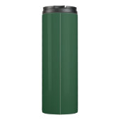 Creepy Monogram Botsing Roze op Groen Thermosbeker (Achterkant)