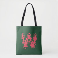 Creepy Monogram Botsing Roze op Groen