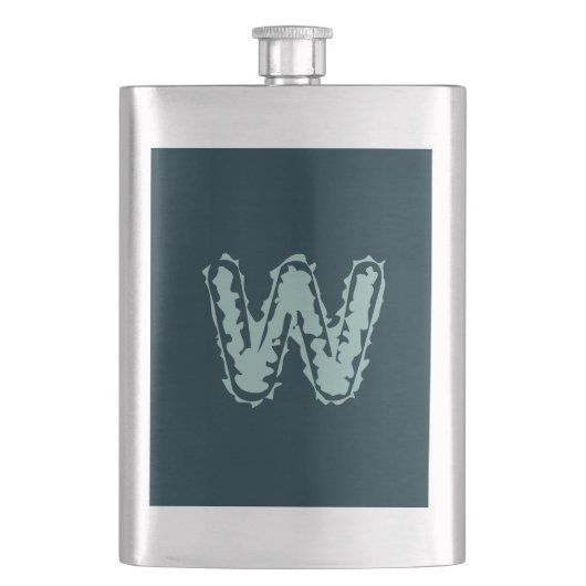 Creepy Monogram Mint Groen op Deep Blue Flacon (Voorkant)