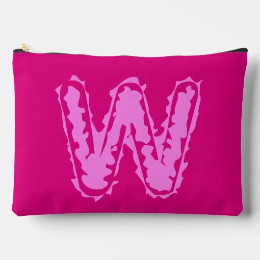 Creepy Monogram Pink op Pink Etui (Voorkant)