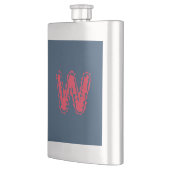 Creepy Monogram Rood op Blauw Flacon (Links)