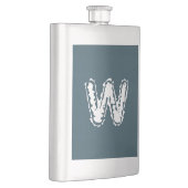 Creepy Monogram Wit op Blauw Flacon (Rechts)