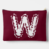 Creepy Monogram Wit op Rood Etui (Achterkant)