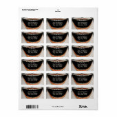 Creepy Mouth Etiket (Full Sheet)