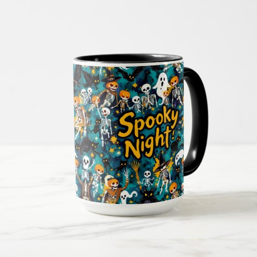 Creepy Night, Halloween beroemd gemaakt door Natas Mok (Voorkant rechts)