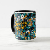 Creepy Night, Halloween beroemd gemaakt door Natas Mok (Voorkant links)